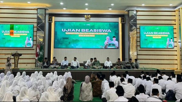 Ratusan Siswa Ikuti Seleksi Beasiswa PWNU Jatim