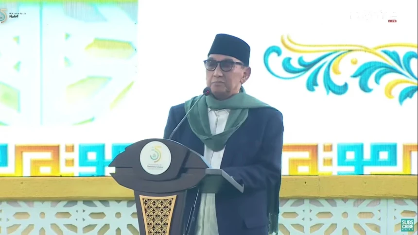 Kiai Hasib Wahab Chasbullah Mengutip Hadits Persatuan Ulama dan Umara yang Menjadi Doktrin Mbah Wahab
