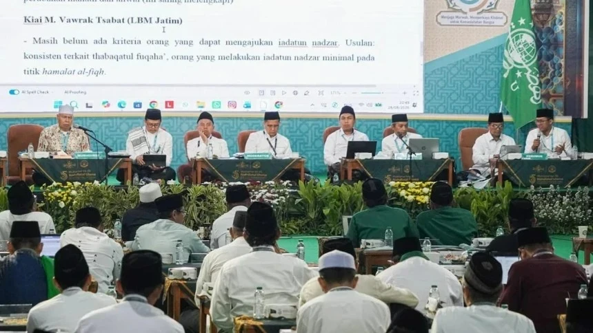 Perdebatan dan Dinamika soal I'adatun Nazhar di Bahsul Masail Maudhu'iyyah Muktamar NU