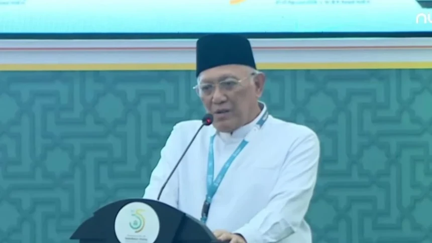 Gus Kikin Sampaikan Pidato Perdana Usai Terpilih Jadi Ketua Umum PBNU 2026-2031