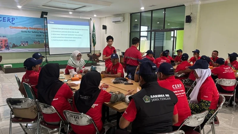 NU Peduli Jateng Perkuat Keterampilan Relawan Bencana