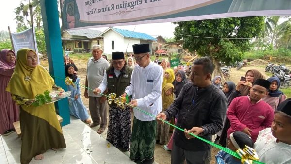 Berkat Donasi Warga NU Jatim, Tujuh Fasilitas Keagamaan di Aceh Kini Berdiri Kembali