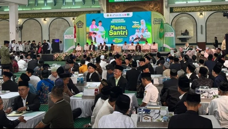 Peringati Hari Santri 2026, 62 Pasangan Santri Ikuti Nikah Massal dan Dapat Modal Usaha