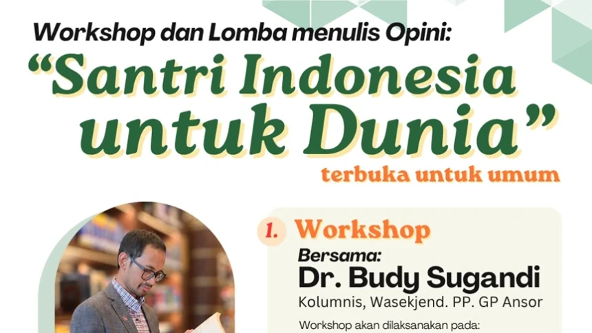PCINU Jerman Gelar Workshop dan Lomba Menulis Opini Hari Santri 2026