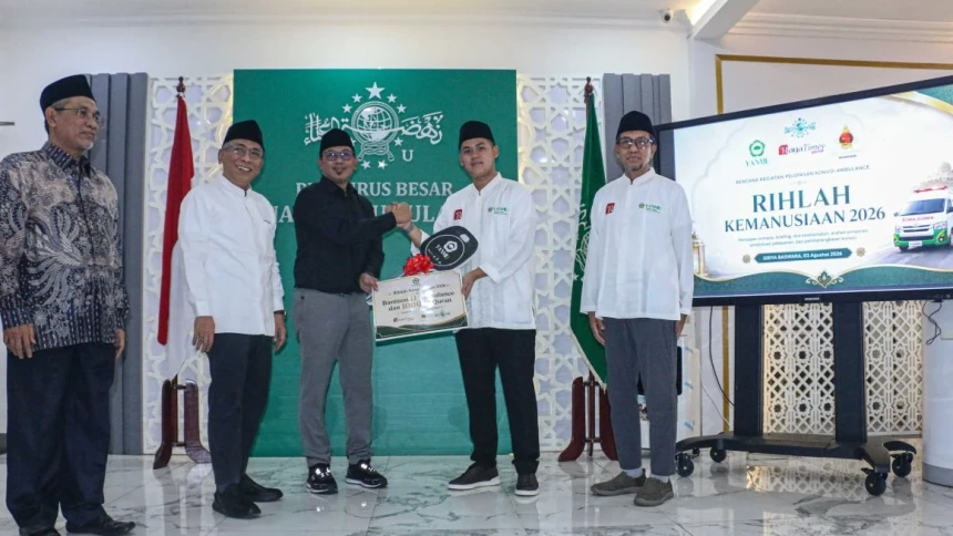 Melalui PBNU, YANMU Salurkan 11 Ambulans dan 1000 Al-Quran untuk PWNU dan PCNU