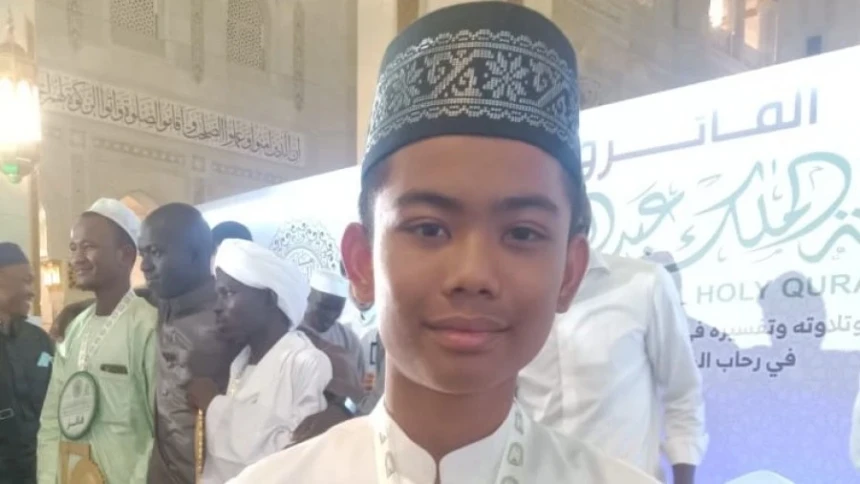 Hafiz Cilik 13 Tahun Ini Raih Juara 2 Lomba Hafalan Qur’an Tingkat Dunia 