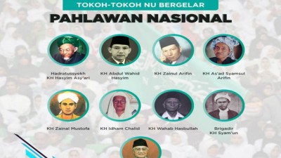 9 Tokoh Nu Bergelar Pahlawan Nasional