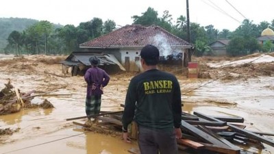 Mengenal Banser Siaga Bencana Atawa Bagana