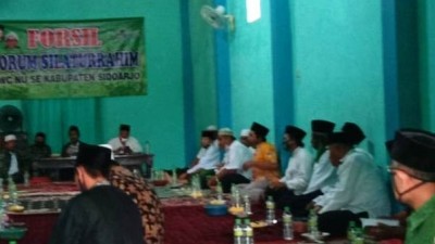 Forum Silaturahmi MWCNU Se-Sidoarjo Bertekad Perkuat Aswaja