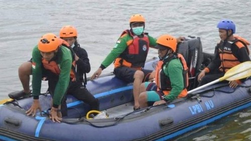LPBINU Mojokerto Gelar Latihan Gabungan Relawan Pertolongan di Air