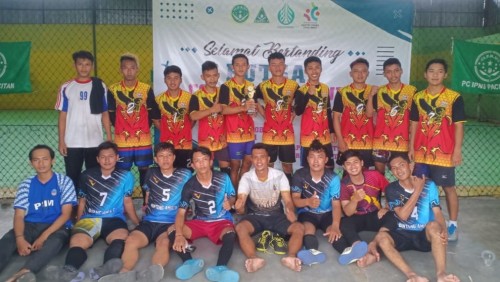 Lewat Futsal, Cara IPNU-IPPNU Pacitan Eratkan Silaturahim