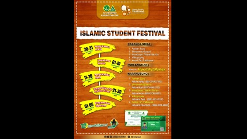 Semarak Pra Konfercab, IPNU IPPNU Blitar Gelar Islamic Student Festival