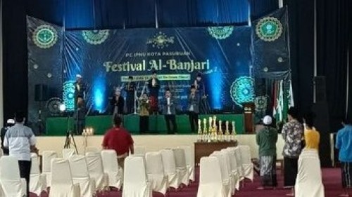 Kader Pelajar NU Kota Pasuruan Menggelar Festival Banjari
