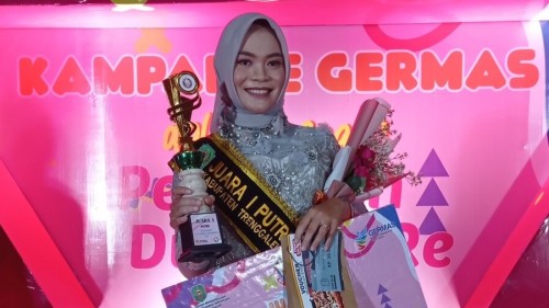 Dewi Sekar Tanjung, Kader IPPNU Juara 1 Duta Genre Trenggalek 2021