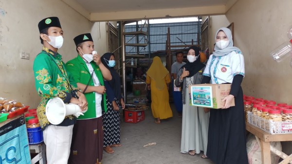 Elemen NU Sampang Kompak Galang Dana untuk Korban Erupsi Semeru