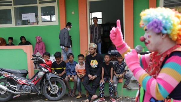 PKB Jatim Gelar Trauma Healing untuk Pengungsi Semeru