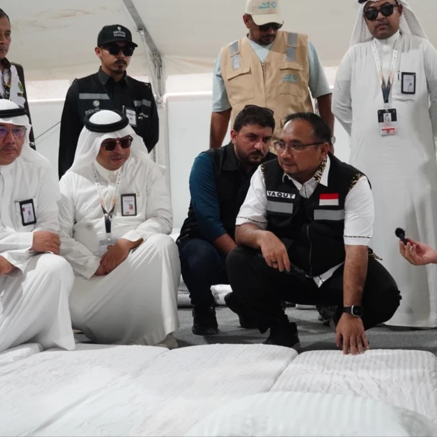 Banyak Debu, Menag Imbau Jamaah Pakai Masker saat Puncak Haji di Armuzna