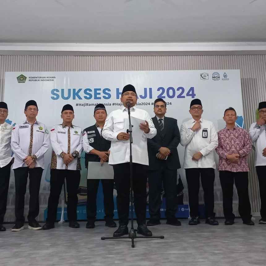 Rangkaian Haji 2024 Berakhir, Menag: Fase Pemberangkatan hingga Pemulangan Berjalan Baik