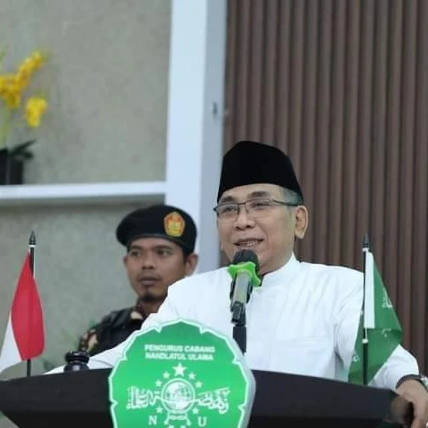 Pidato Lengkap Gus Yahya soal Tanggung Jawab Pengurus NU pada Pembukaan Konfercab PCNU Kota Serang