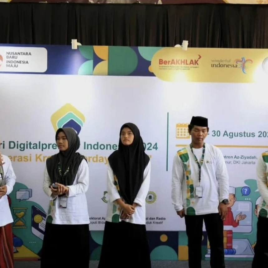 Sekolah Digitalpreneur Indonesia Bekali Santri Keterampilan Ciptakan Ekonomi Kreatif