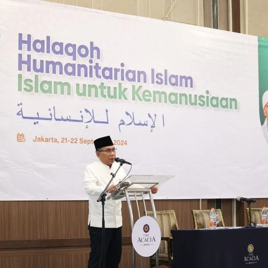 Pidato Lengkap Gus Yahya: Humanitarian Islam vs Islam Wasathiyah