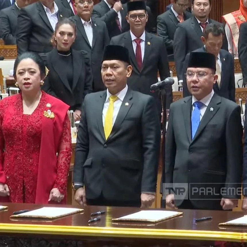 Pimpinan DPR 2024-2029: Puan Maharani Kembali Jadi Ketua dengan 4 Wakilnya