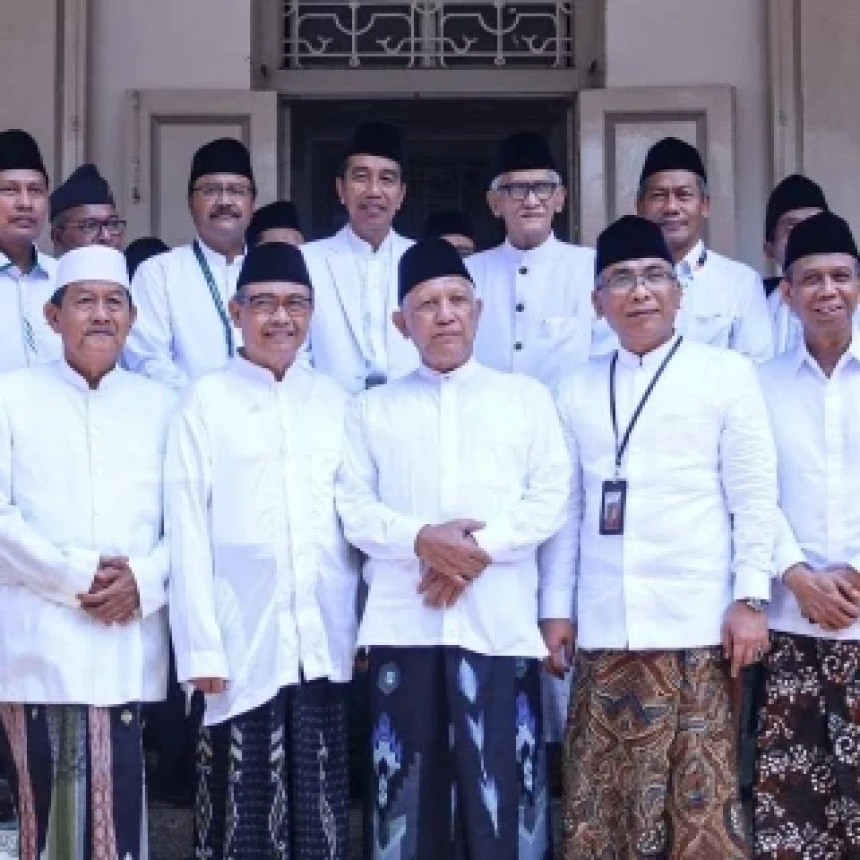 Presiden Jokowi Bertemu dengan Kiai-Kiai Sepuh, Ini yang Dibahas