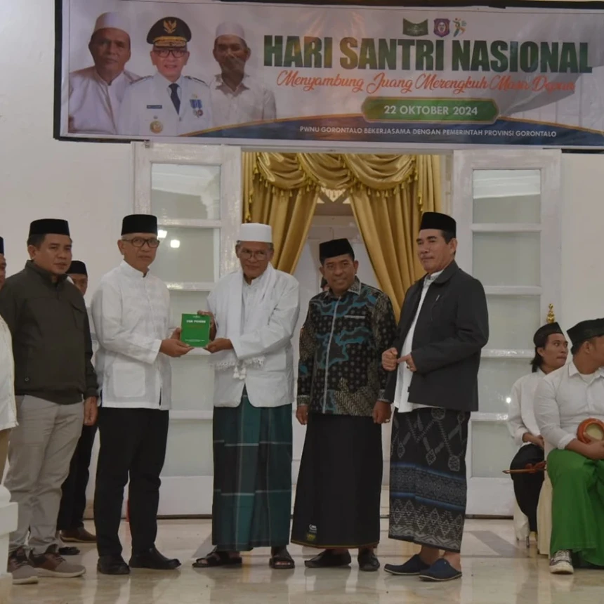 Momen Hari Santri 2024, PWNU Gorontalo Luncurkan Fiqih dan Desk Pilkada