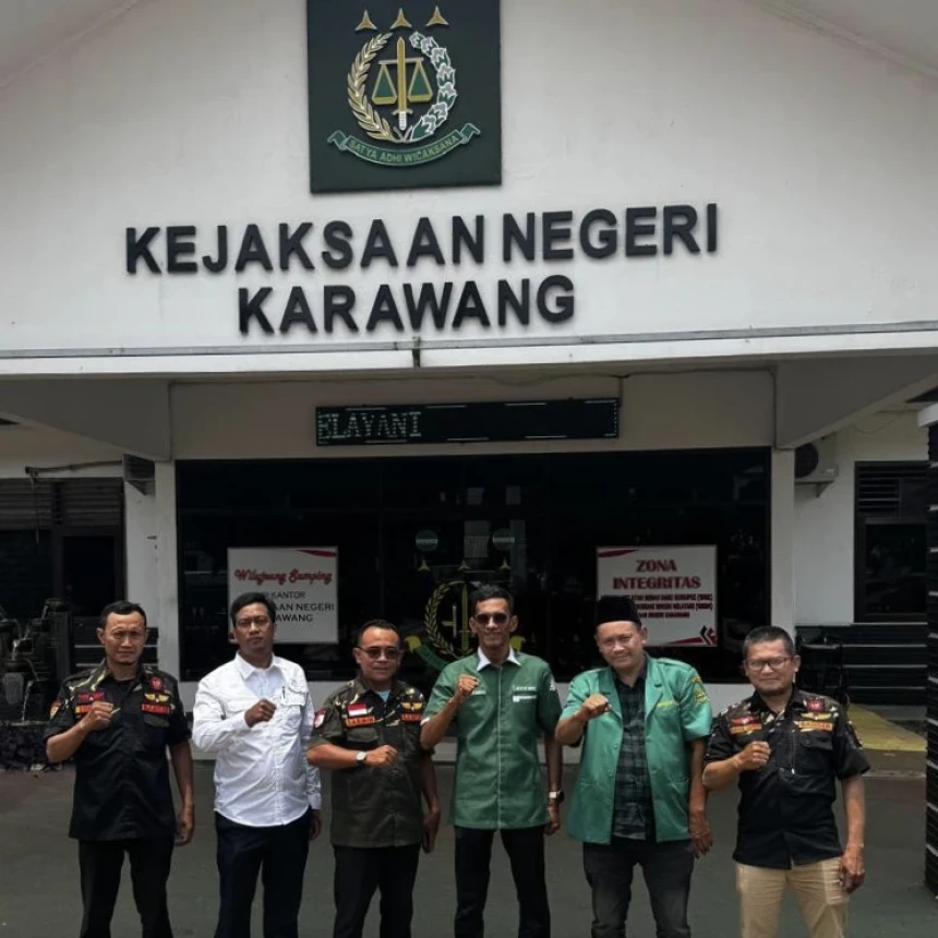 LBH Ansor Datangi Polres dan Kejari Karawang, Sayangkan Dua Tersangka Pengeroyokan Kiai NU Dilepaskan