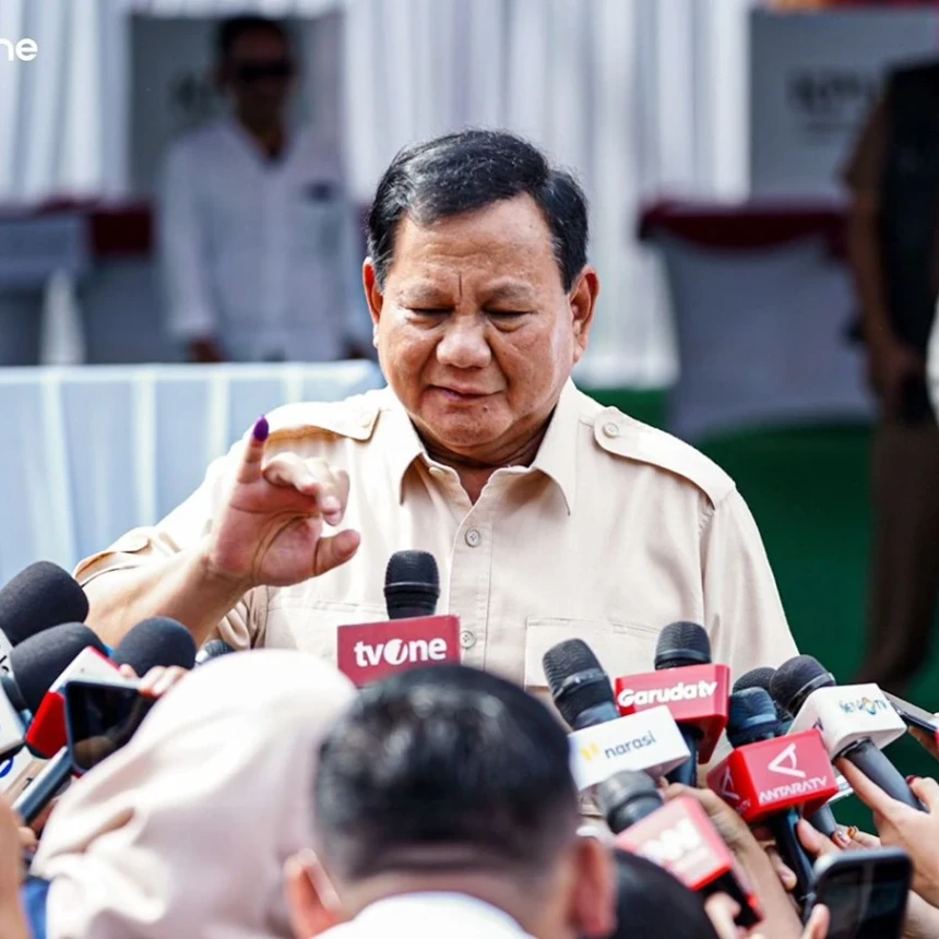 Usai Mencoblos, Prabowo Imbau Kontestan Pilkada 2024 Siap Bekerja untuk Rakyat