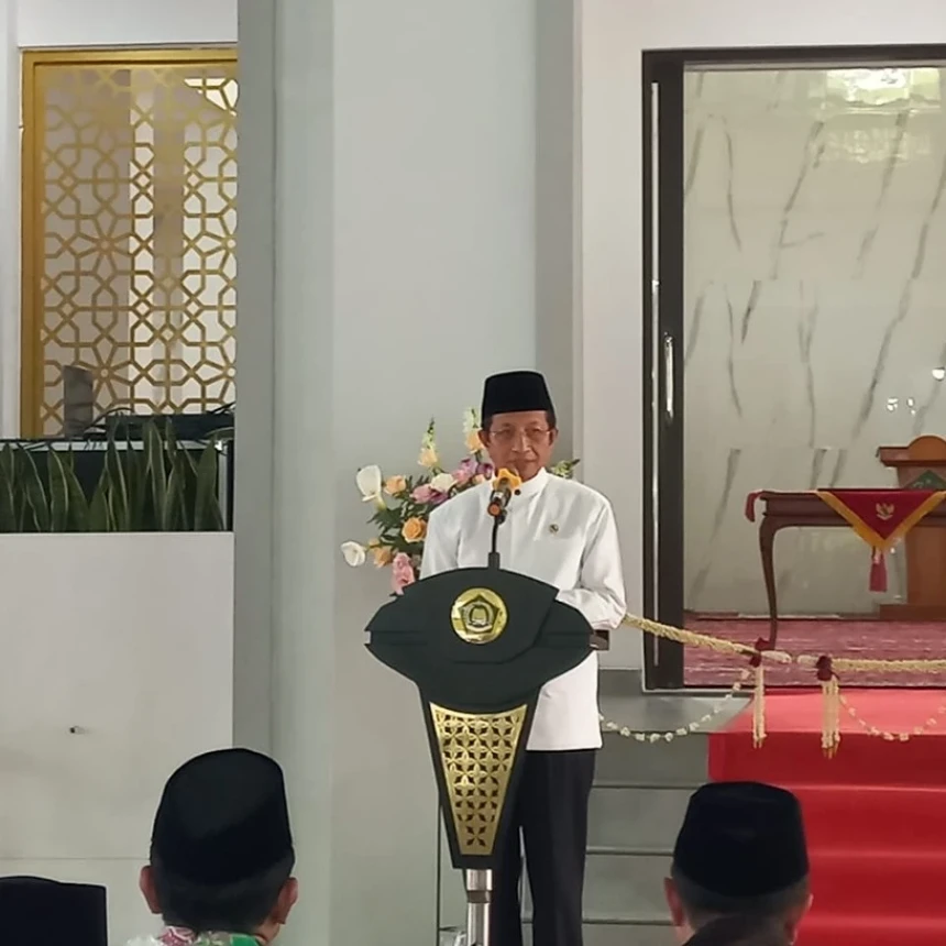 Menag Nasaruddin Imbau Masjid Al-Munawar Kemenag Jadi Tempat Publik: Semua Agama Bisa Masuk