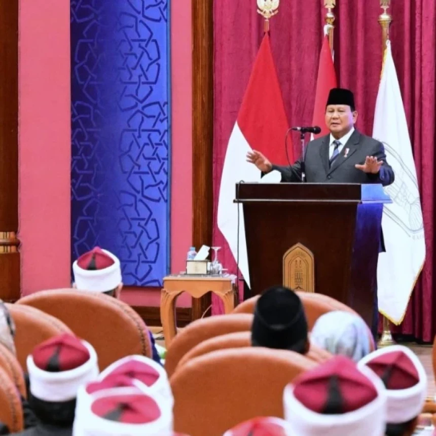 Bertemu Mahasiswa Indonesia di Al-Azhar, Prabowo: Belajarlah dari Gus Dur, Tokoh Muslim Inklusif