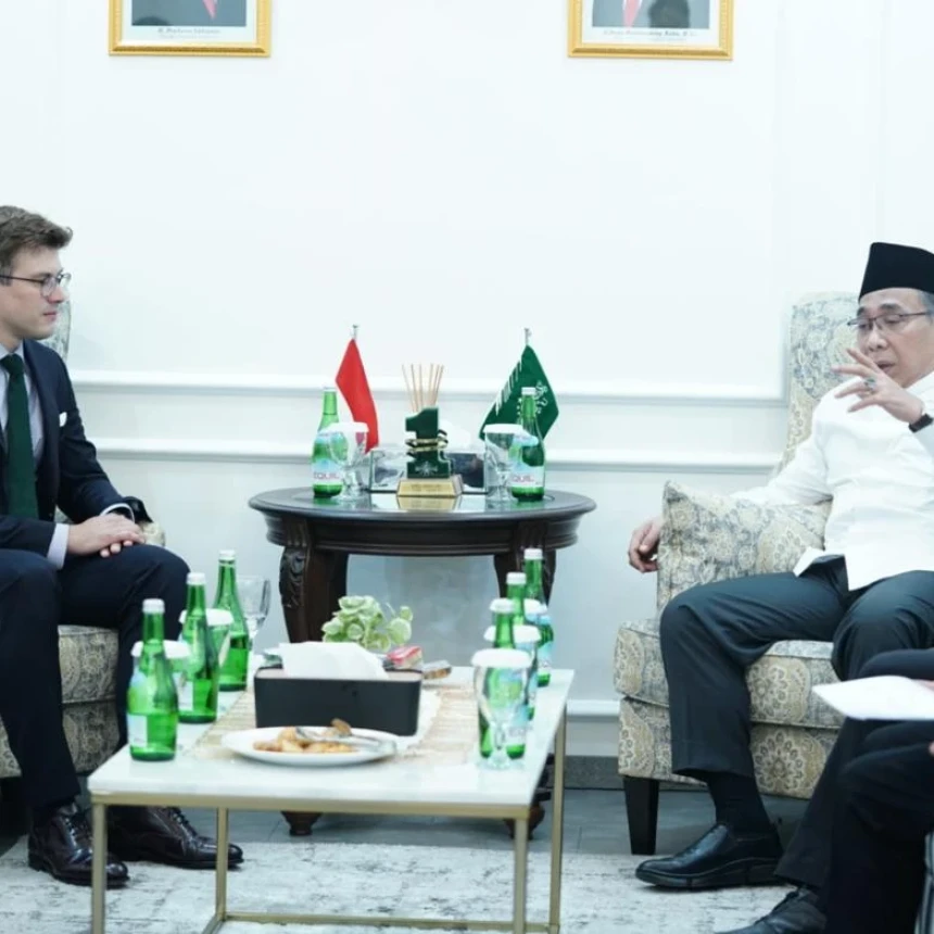 Gus Yahya Terima Kunjungan Wakil Dubes Austria, Diskusi soal Kemanusiaan dalam Islam