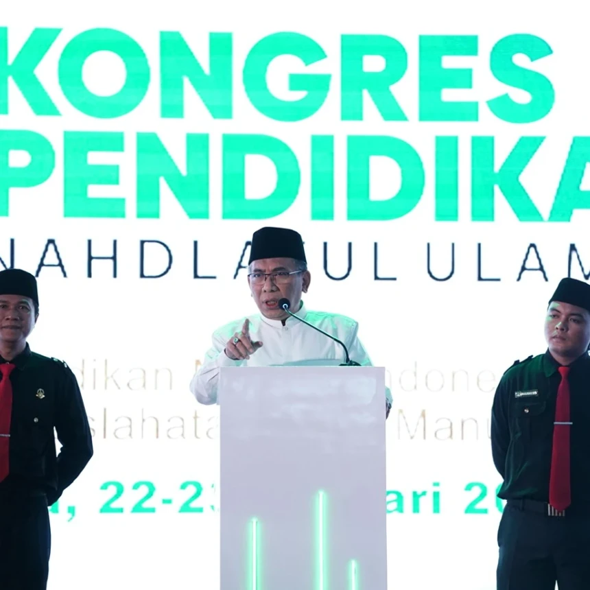 Pidato Lengkap Ketum PBNU pada Pembukaan Kongres Pendidikan NU 2025