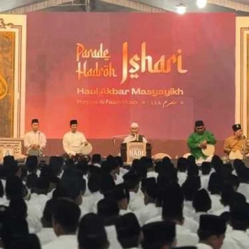 Festival Hadrah Ishari Meriahkan Munas dan Konbes NU 2026 di Pesantren Al-Falah Ploso