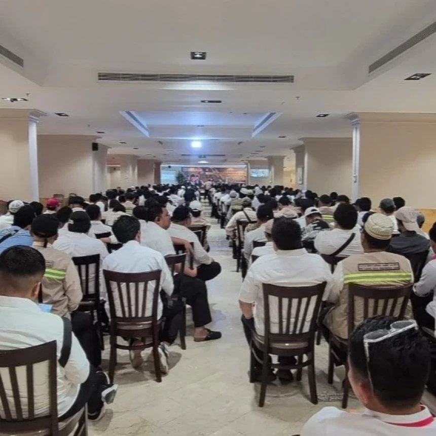 1.100 Tenaga Pendukung Mahasiswa dan Mukimin Perkuat Layanan Haji 2026