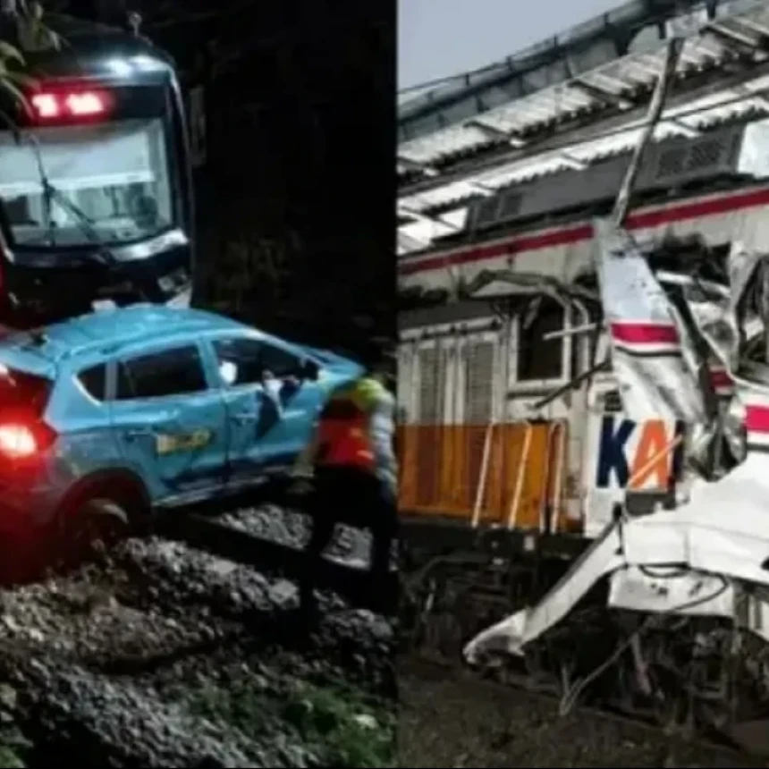 Sopir Taksi Green SM Lalai dalam Kecelakaan KRL di Bekasi Timur, Ditetapkan sebagai Tersangka