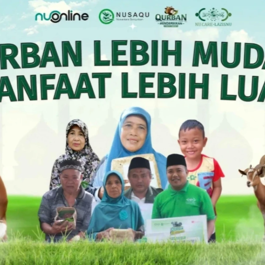 Kurban Mudah Melalui NU Online Super App: Daging Dikirim ke Daerah Terdampak Bencana hingga Palestina