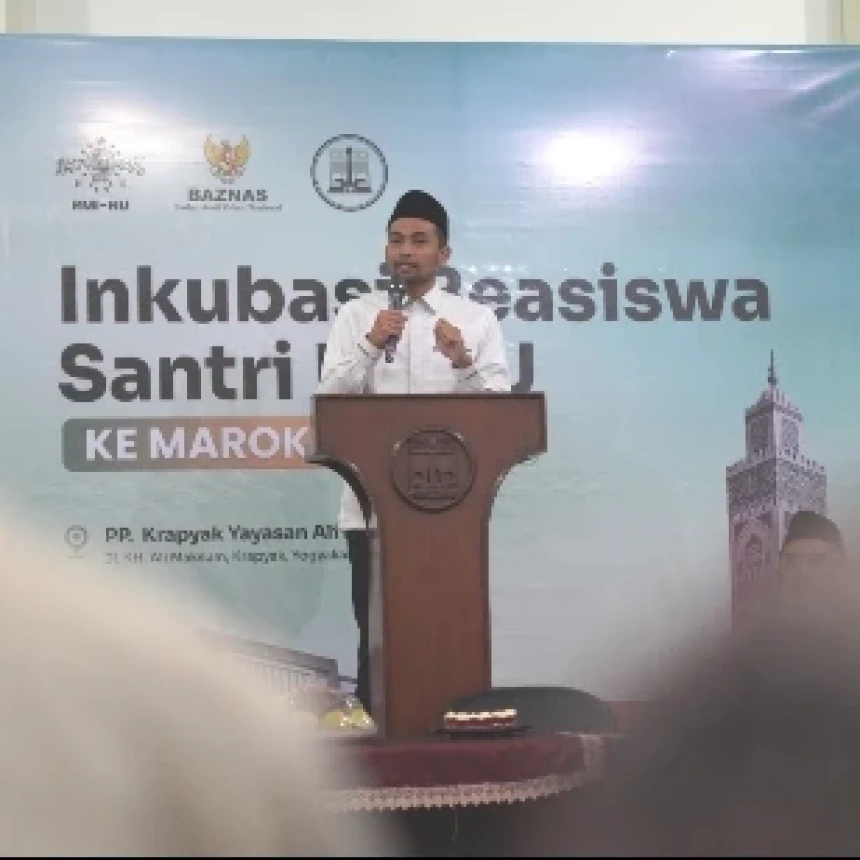 Penerima Beasiswa Inkubasi Santri PBNU Juara Musabaqah di Kerajaan Maroko