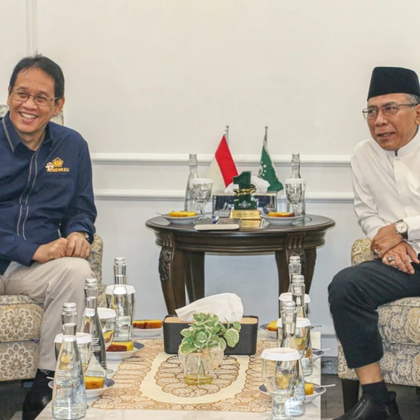 Ketum PBNU Terima Kunjungan Menkeu Purbaya, Bahas Sejumlah Kerjasama Investasi Bisnis dan Program Kemasyarakatan