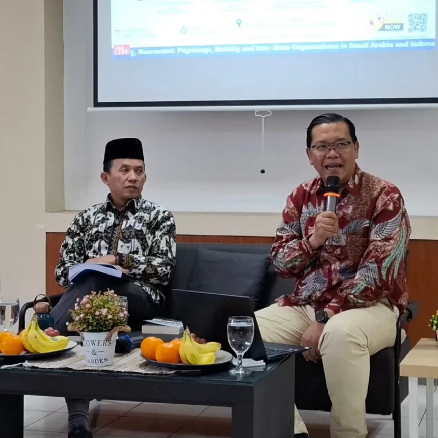 Peneliti PPIM UIN Jakarta Ungkap Tiga Kekuatan Pembentuk Tata Kelola Haji Indonesia