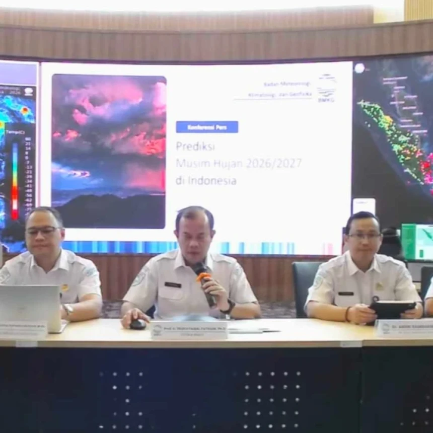 BMKG: Musim Hujan di Indonesia Diprediksi Mulai November 2026