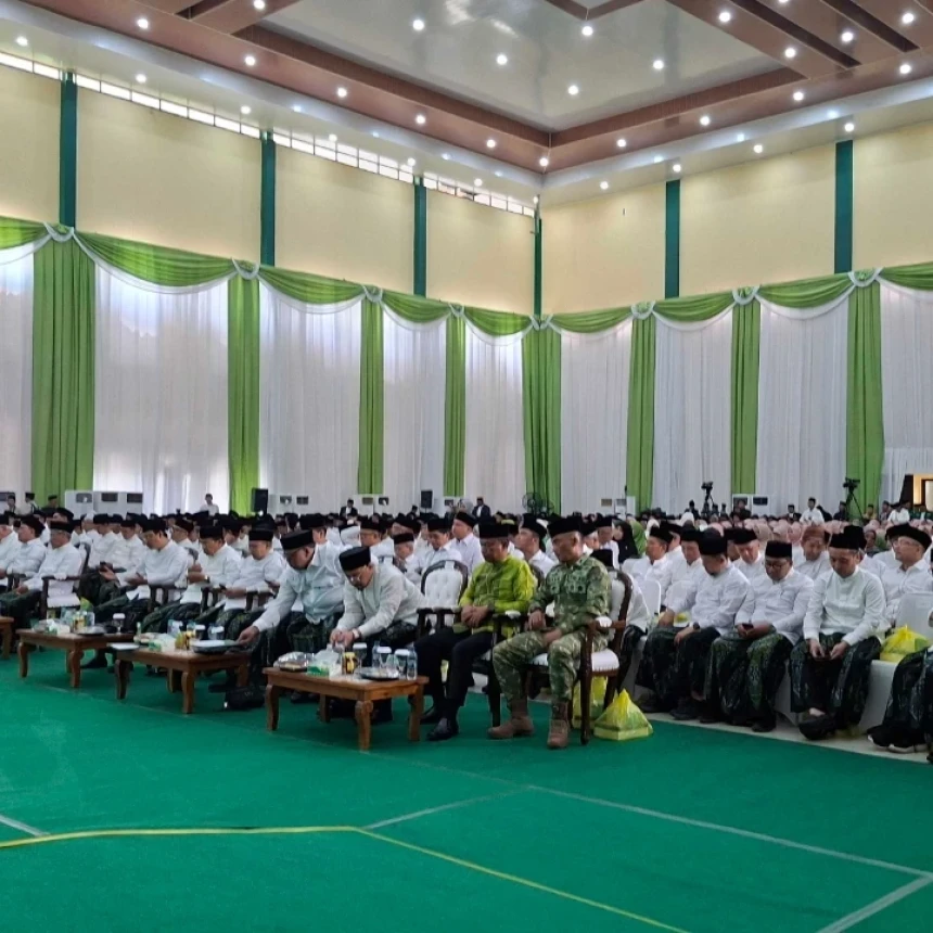 Pengurus PBNU 2026-2031 Penuhi Aula Pesantren Al-Hamid, Siap Dilantik