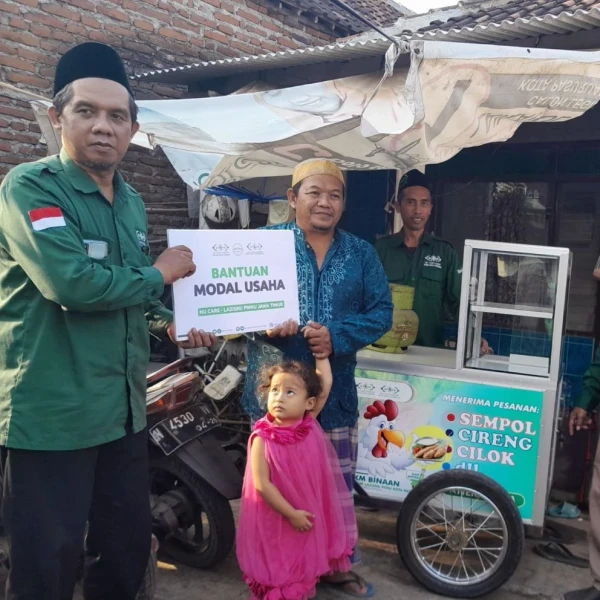 Lewat Program Bina Desa Nusantara, LAZISNU Kota Pasuruan Kembangkan Usaha Warga