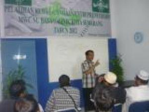MWC NU Banyumanik Gelar Pelatihan Kewirausahaan