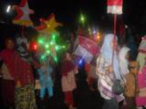 Pawai Obor untuk Peringati Harlah IPNU dan Maulid Nabi