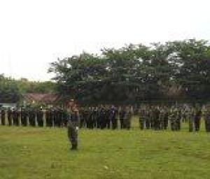 Banser Gunung Kidul Gelar Apel