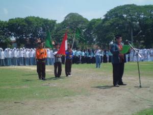 3.000 Pelajar NU Grobogan Ikrar Setia NKRI