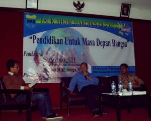 PMII Nusantara Talk Show Pendidikan