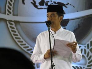 Jokowi Deklarasi Hari Santri Nasional Diiringi Shalawat Badar